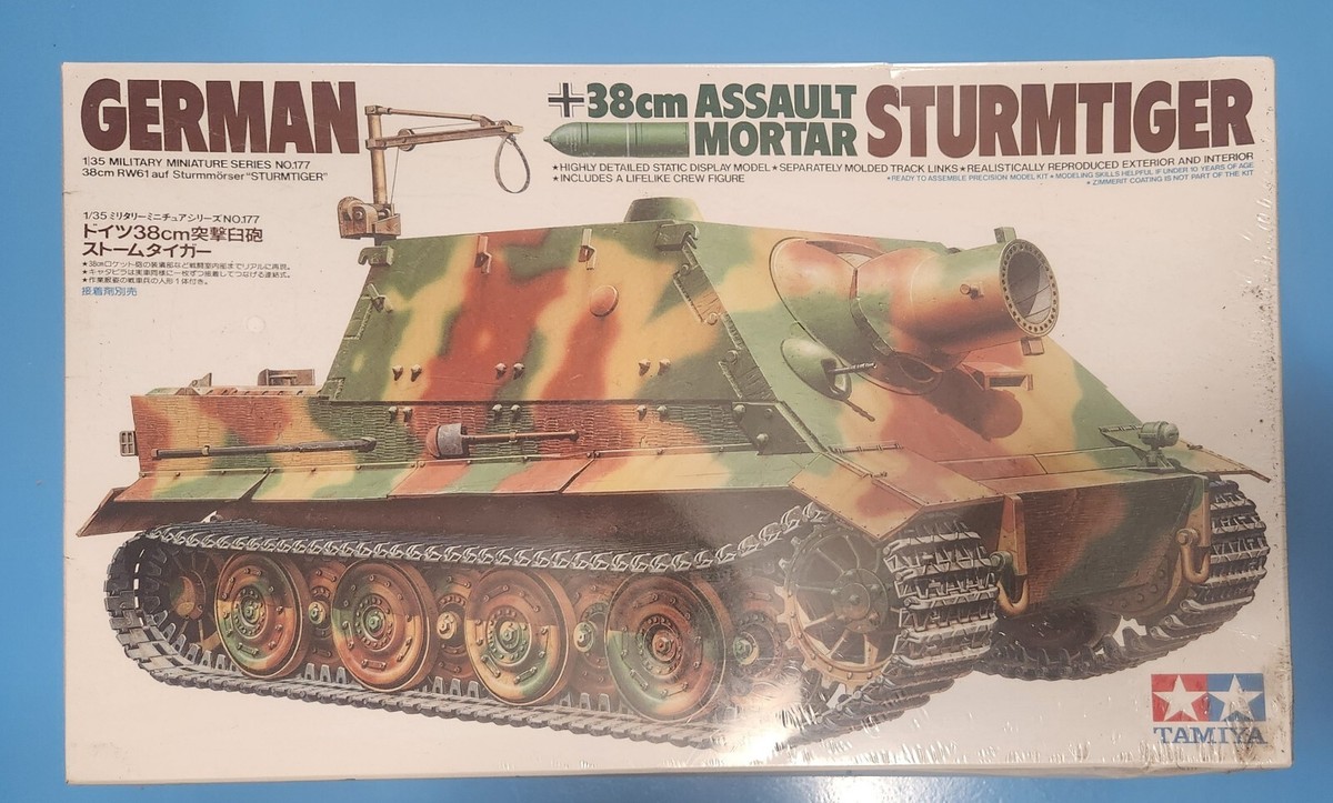 Sturmtiger German Assault Mortar 38cm 1:35 Model Shop