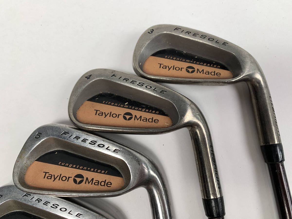 Taylormade Golf FireSole Iron Set 3-A NO#4 Bubble Graphite Shafts R-80