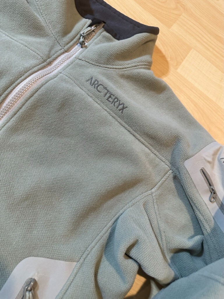 ARC'TERYX Arc'tyrex Covert Giacca Cardigan Donna Medium Made in Canada Verde