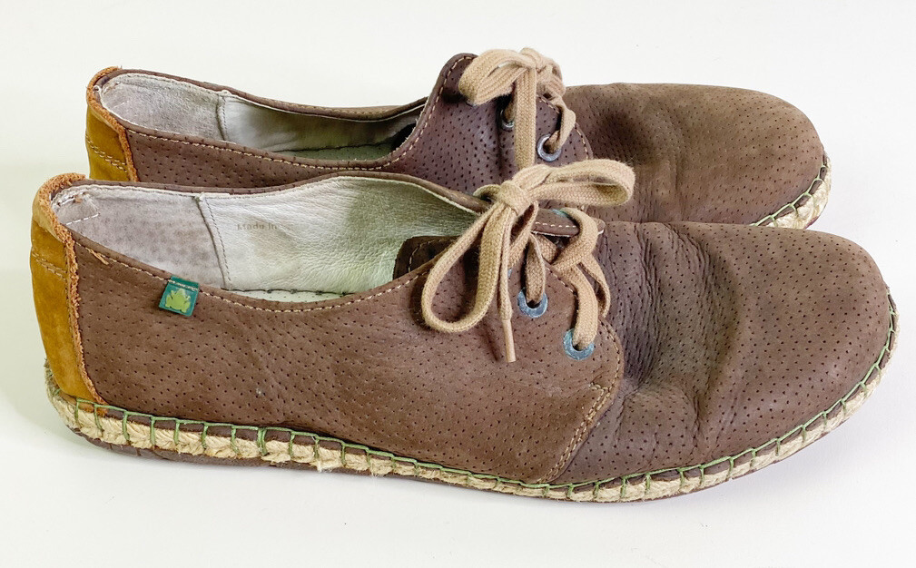 El Naturalista Brown Leather Oxfords Lace Up Sneakers Shoes Men’s Sz 44EU/11M US El Naturalista Men Sz 44 (10.5) Lace Up Leather Brown Shoes  main image 3
