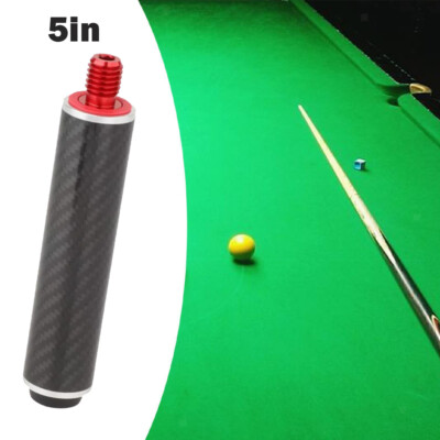 Billiards Pool 5IN Cue Extension Cue Extender Enthusiast Player Cue End Extender