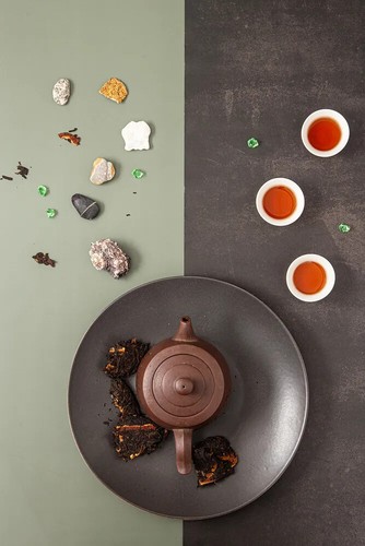 2021 Tangerine Peel Puerh Tea Gu Yi Dried Orange Peel Pu-erh Ripe Pu'er Tea 357g - Picture 6 of 6