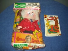 Vintage 1976 Captain Kangaroo Doll 12" & String the Numbers Game Jak Pak