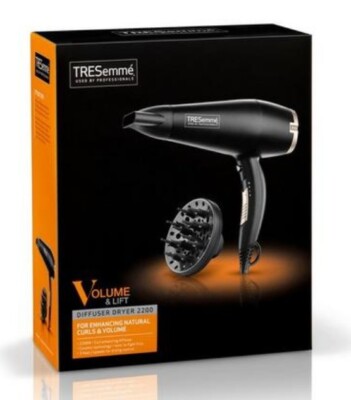 TRESemme 5543U Salon Professional Diffuser Hair Dryer, Ionic