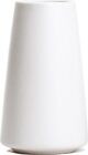 Bright White Vase 6“ Ceramic Flower vase for Home Decor, Table Shelf Living Room