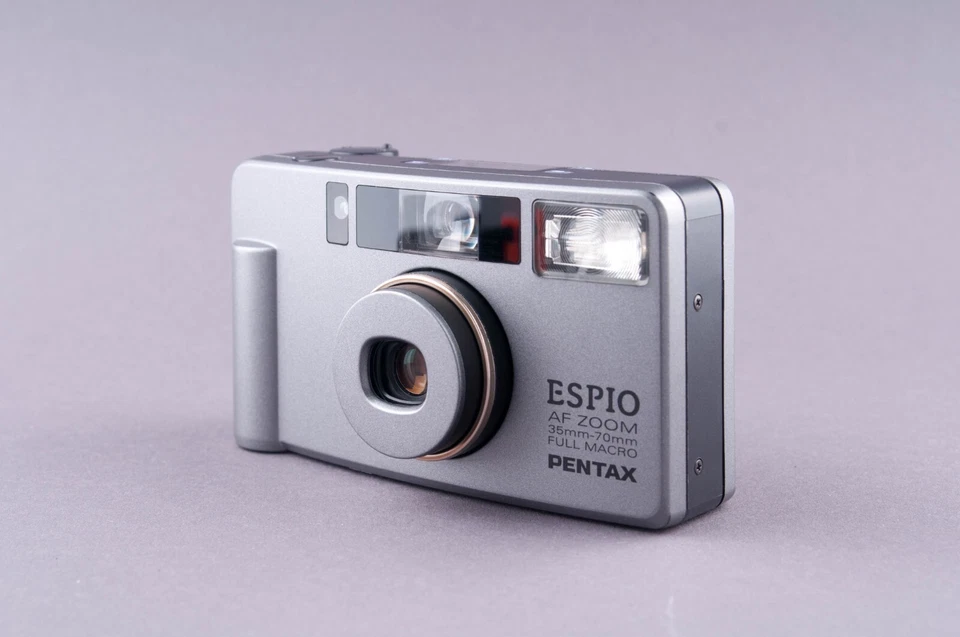 Pentax Espio AF ZOOM 35mm Point & Shoot Film Camera BOX - Image 3 of 4