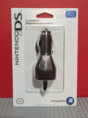 Nintendo DS Car Adapter - Brand NEW in SEALED Package - POWER A Charger 2009