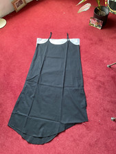 NU black cotton under slip - new!