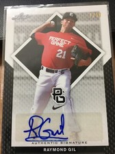 RAYMOND GIL 2016 LEAF PERFECT GAME 
