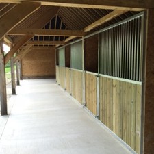 Internal Stables Equestrian American Barn Softwood Infill