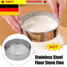 üche Feines Sieb Colander Edelstahl Mehl Öl Sieb Mesh Sieb Werkzeuge-DE,