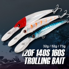 Floating Slow Sinking Fishing Lures Artificial Trolling Wobbler Sea Fishing Lure