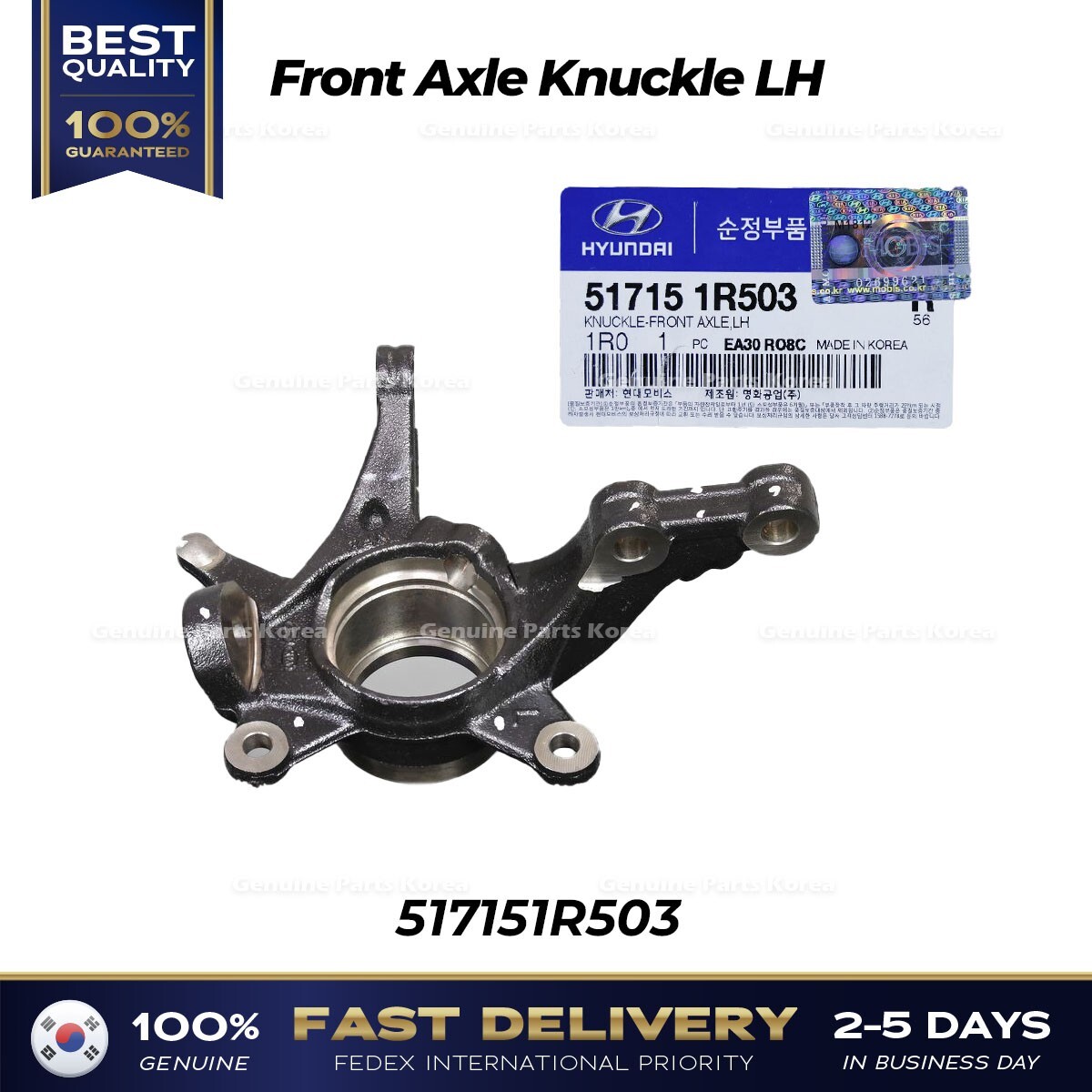 ⭐Genuine⭐ Front Axle Knuckle LH 517151R503 for Hyundai Accent | eBay