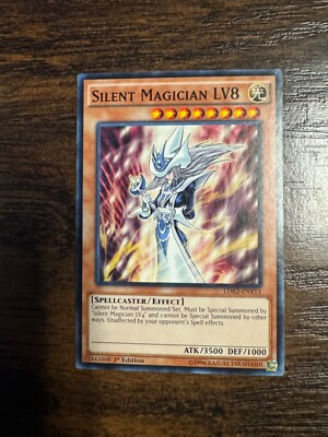 Yu-Gi-Oh! Silent Magician LV8 LDK2-ENY13 Legendary Decks II 1st Edition
