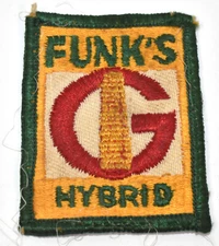 Vintage Funks G Hybrid Seed Corn Farm Advertising Patch