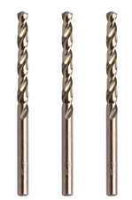 Cobalt Drill Bit Set 1/4" x 6" Aircraft Extension Long Deep Hole Drilling- 3Pcs