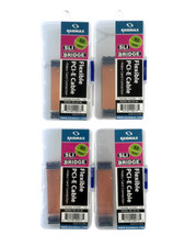 SLI BRIDGE 80mm Flexible PCI-E Cable Video Card Connector LOT OF 4 