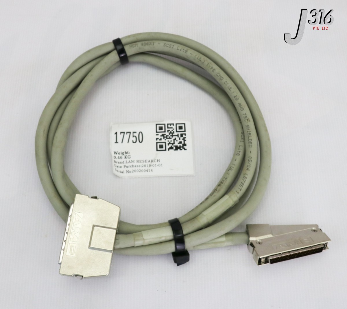 17750 LAM RESEARCH CABLE ASSY, BF IMAGE DATA, EXTERNAL, 23M 730