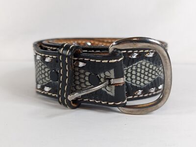 M & F Western Wear Belt Men's Size 40/100 0708266 Top GRADE COWHIDE Made In USA