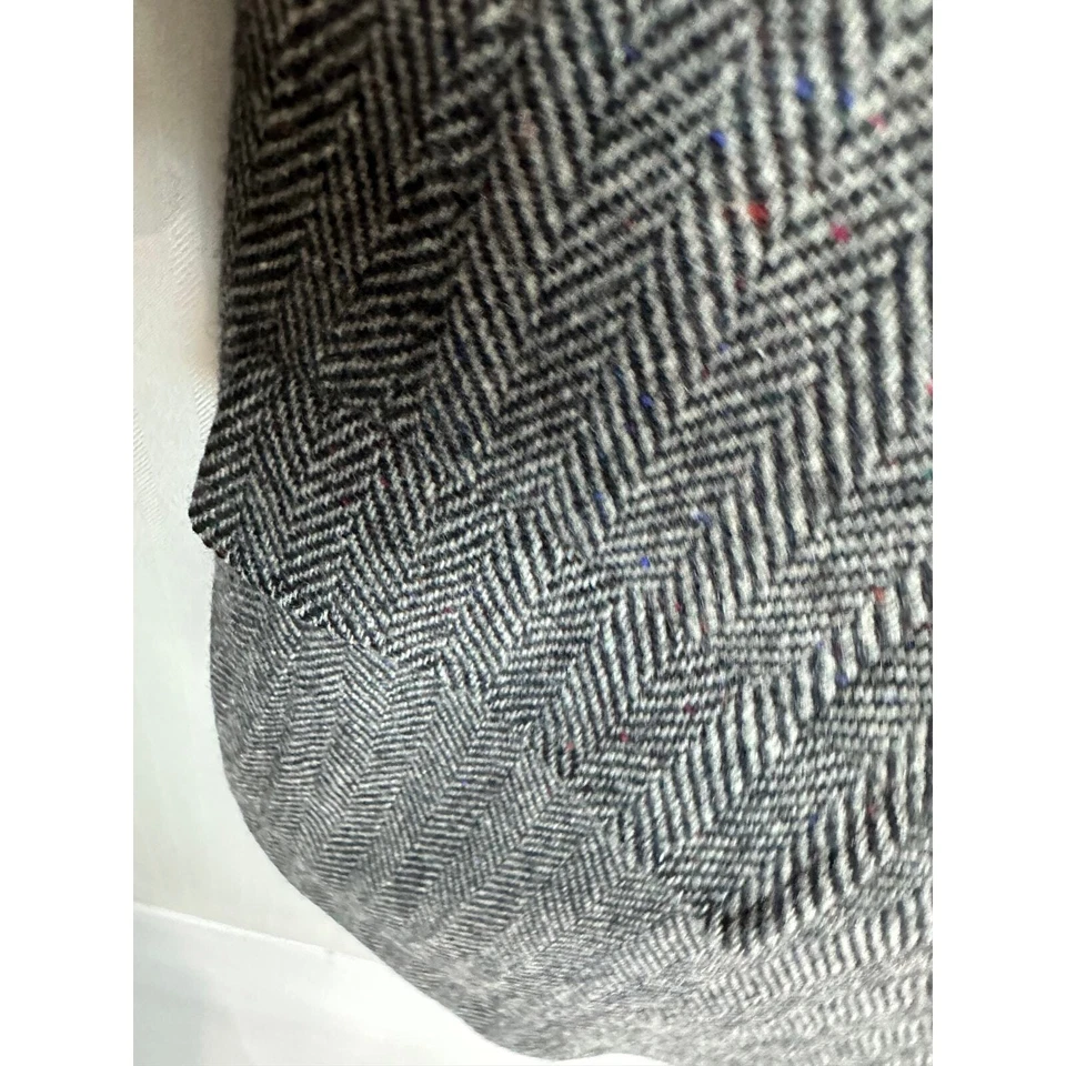 Blazer de tweed vintage de lana con espiga para hombre Aspen Leaf calce clásico  Foto 3 de 4