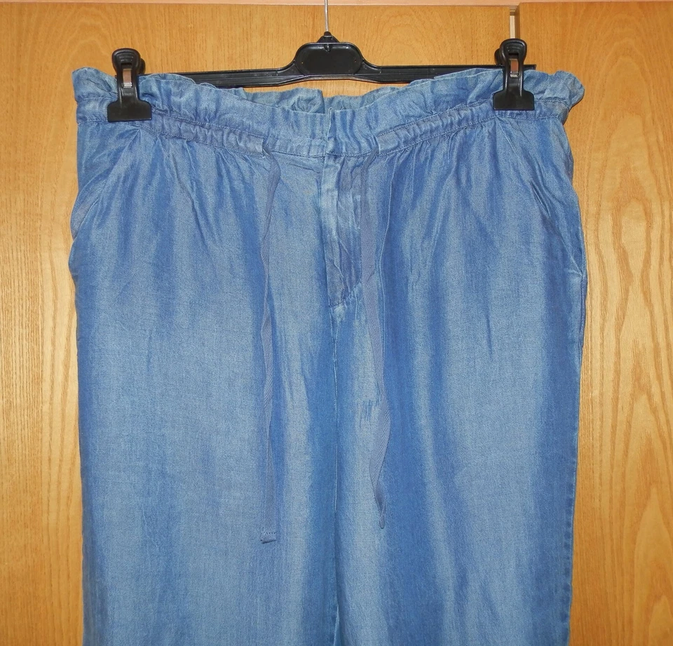 PANTALONI QUICKSILVER JAGGY BLU EXPRESSO Tg. L - PANTS DRAWSTRING ELASTIC WAIST  - Imagen 3 de 4