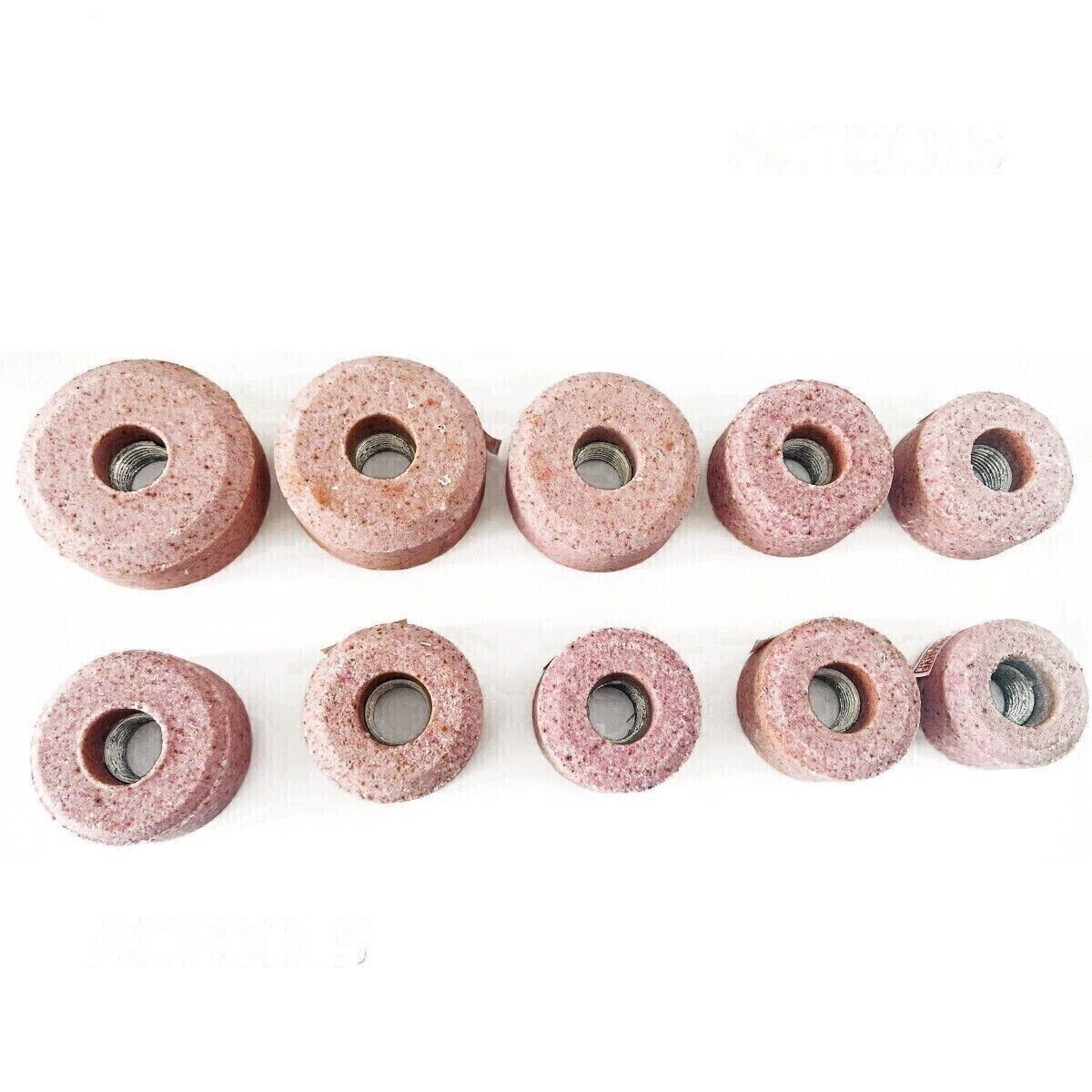 Sioux Valve Seat Grinding Stones Set Of 10 Pcs For 11/16" Thread 80
