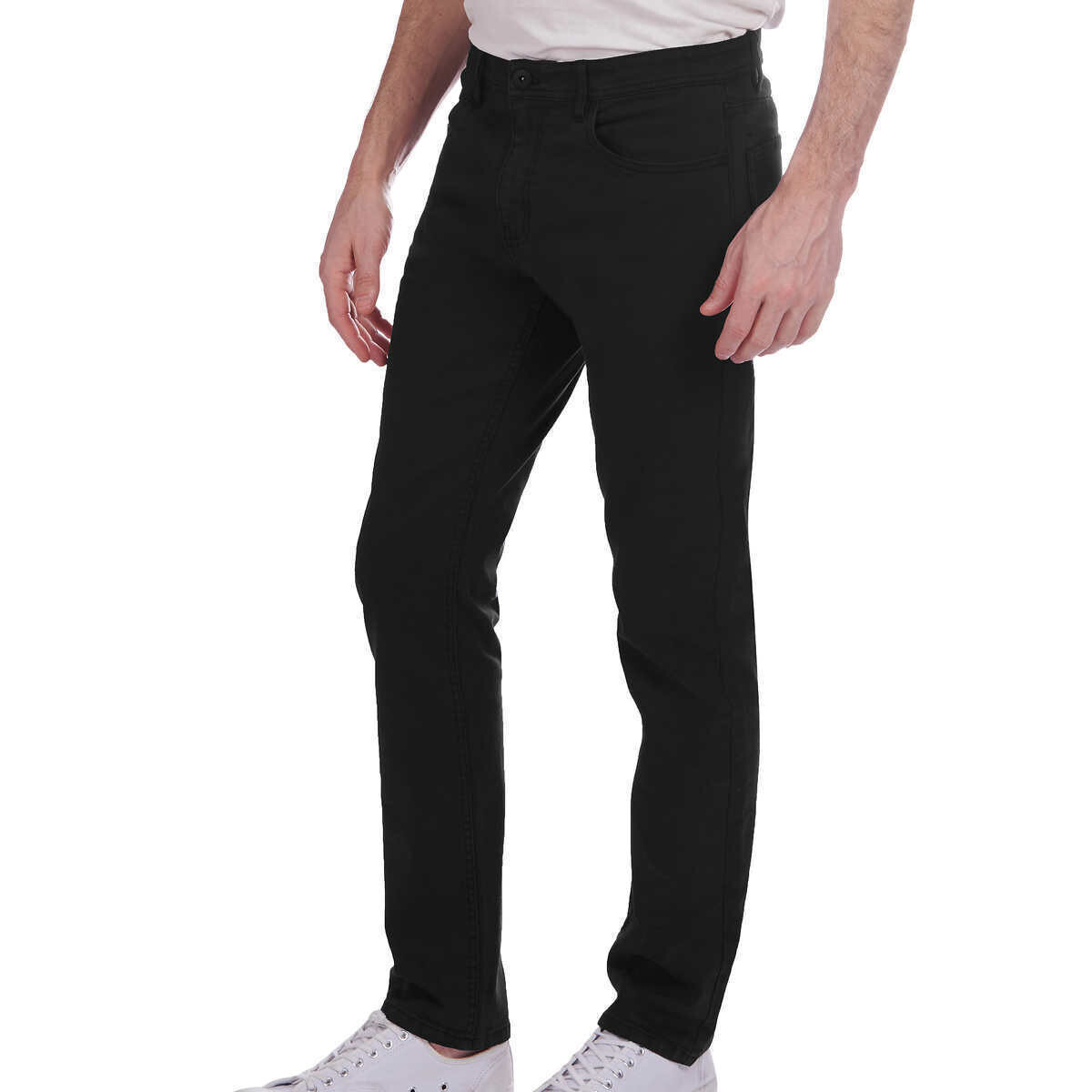 Jachs New York Mens Traveler Pant Stretch Five Pocket (BLACK, 40W