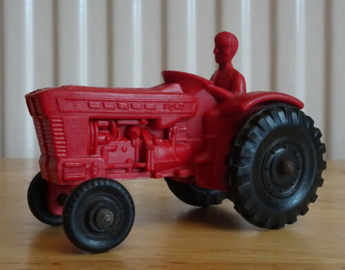 Vintage Tomte 19 Red Tractor 1/43 Tomte Lardal Stavanger Norway (ODD015)