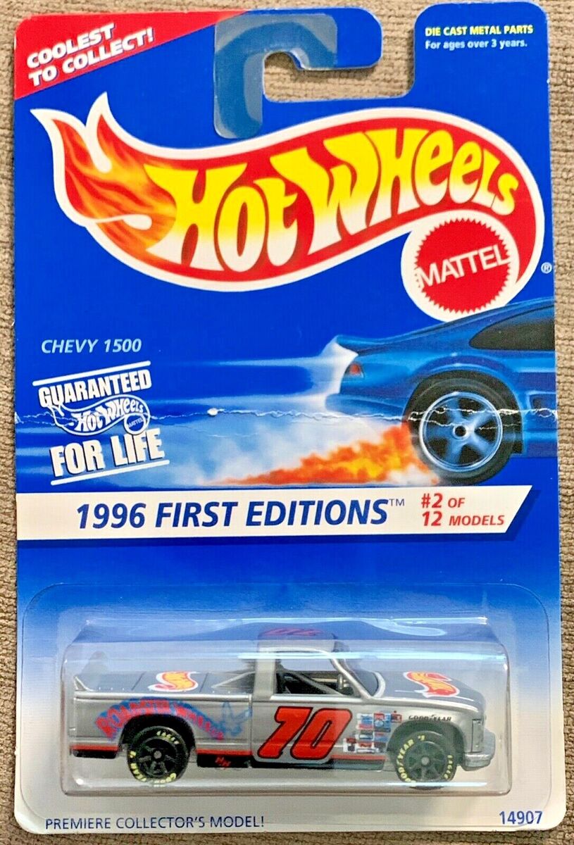 Hot Wheels 1996 First Editions #2/12 Chevy 1500 #14907 1:64 Hot Wheels 1996 First Editions #2/12 Chevy 1500 #14907 1:64
