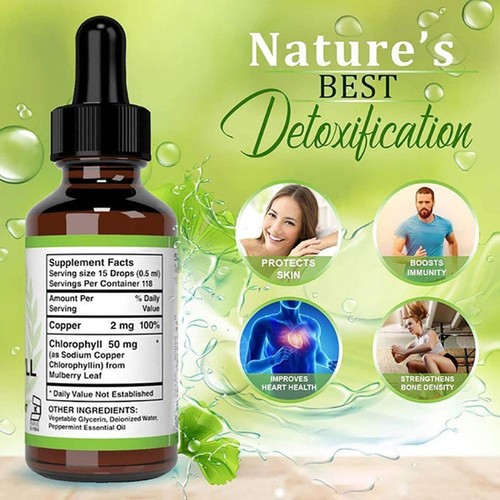 Benevolent Nourishment Liquid Chlorophyll Herbal Supplement - Picture 6 of 8