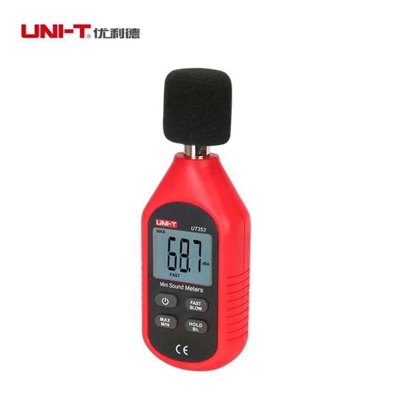 UNI-T UT353 Mini Digital Sound Level Meter Noise Meter Decibel Monitor 30~130dB - Image 2 of 4