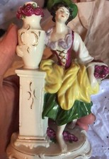 Antique  French figural Perfume Bottle .