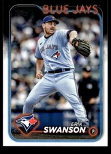 2024 Topps Update #US312 Erik Swanson Toronto Blue Jays Baseball