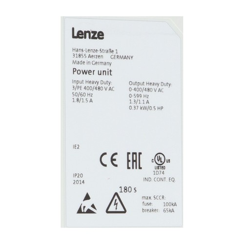 Lenze I5DAE137F10010000S New NFP - Bild 3 von 10