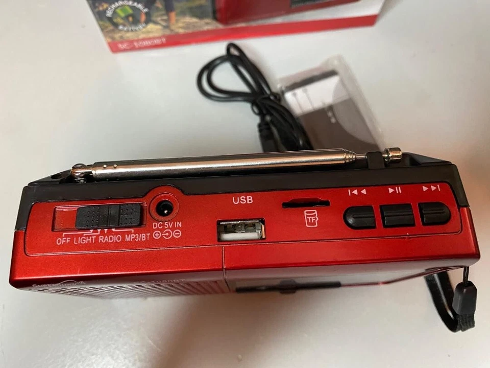 SUPERSONIC SC-1080BT BLUETOOTH 9 BAND RADIO - Image 3 of 4