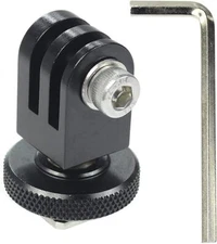 Aluminum Alloy DSLR Camera Flash Cold Shoe Mount Adapter Universal for GoPro 