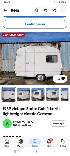 vintage caravan classic caravan retro - Picture 1 of 1