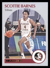 2021-22 Panini Chronicles Draft Picks Bronze #57 Scottie Barnes/Hoops Retro