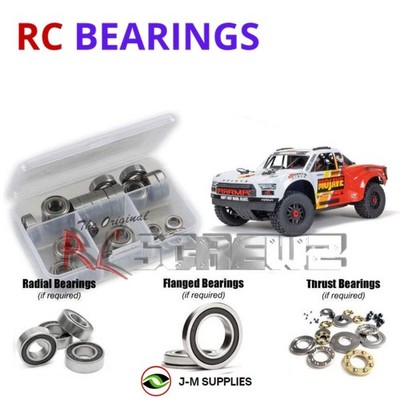 RCScrewZ Rubber Shielded Bearings ara052r for ARRMA MOJAVE 4S 4X4 ARA4404 | KIT