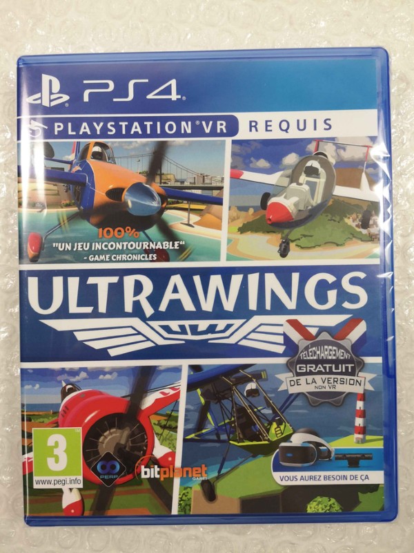 ULTRAWINGS (PLAYSTATION VR REQUIS) PS4 FR NEW (GAME IN ENGLISH/FRANCAIS/DE/IT/PT