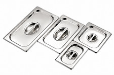 Gastronorm Pan Stainless Steel Lids 1/1, 1/2, 1/3, 1/4, 1/6, 1/9,
