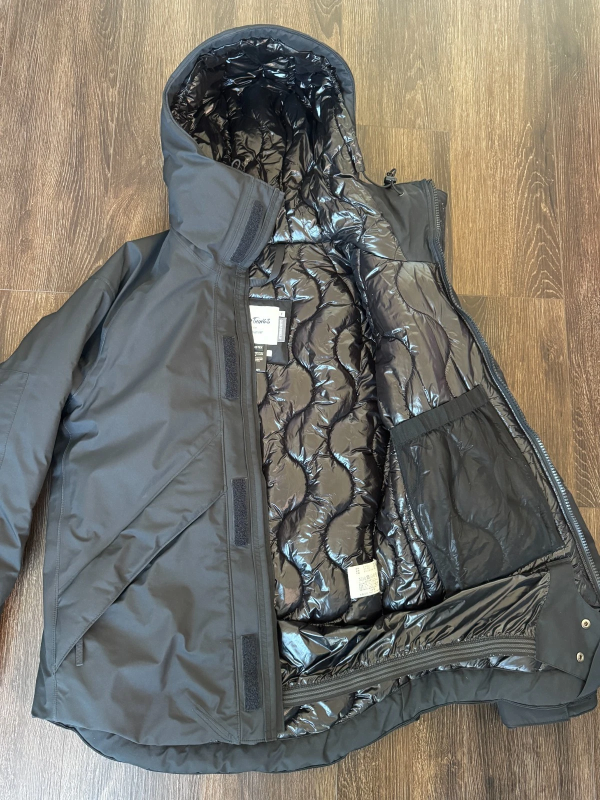 WILD THINGS x nonnative DENALI Gore-Tex 3L Insulated Jacket Black Size 1 NN-JU42 image 12