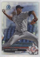 2017 Bowman Chrome Prospects Refractor 34/499 Domingo Acevedo #BCP183 1u0