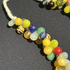 Large Round Bead Vintage African Mali Wedding Trade Bead Necklace — photo 3