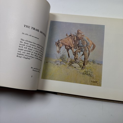 Der große Westen in Gemälden von Fred Harman Western Cowboy Künstler 1969 HC kein DJ - Bild 9 von 11