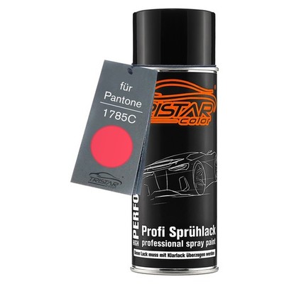 Autolack Spraydose für Pantone 1785C Red Basislack Sprühdose 400ml