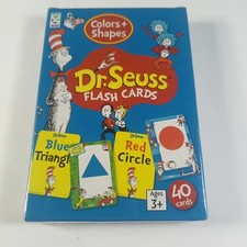 New Dr Seuss Flash Cards Colors  Shapes H22