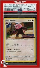 Black Star Promo Bewear SM49 Holo Sun & Moon Prerelease STAFF PSA 8 on eBay