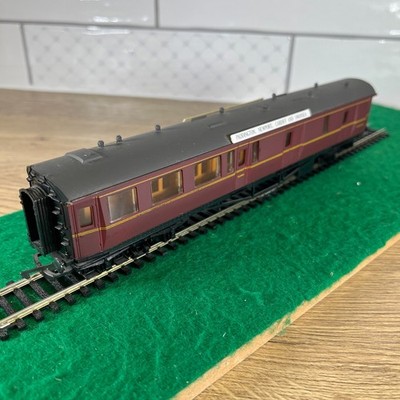 Airfix Spur O BR weinrot Bremswagen W4576W Guard Corridor Coach 873