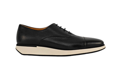 850$ TESTONI 1929 Oxford Shoes Deerskin & Plain Calf 6.5 UK / 7.5 US /  40.5 IT